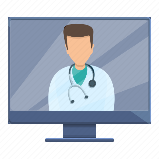 Online, home, doctor, care icon - Download on Iconfinder