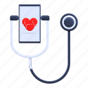 telemedicine, stethoscope, health, online