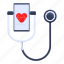 telemedicine, stethoscope, health, online 