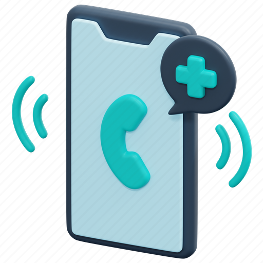 Emergency, call, smartphone, consultation, speech, bubble, communications icon - Download on Iconfinder