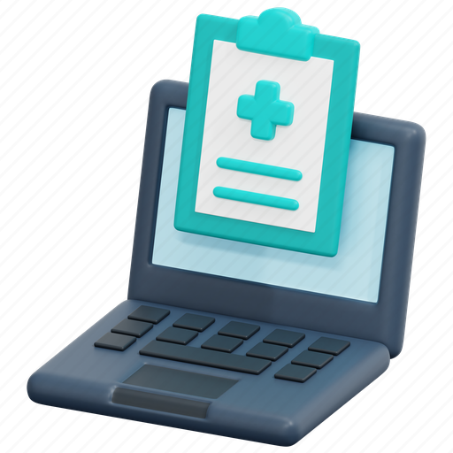 Information, medical, report, laptop, record, notebook, service icon - Download on Iconfinder