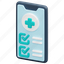 health, check, smartphone, checking, information, consult, data, 3d 