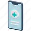 medical, app, telemedicine, mobile, phone, online, assistant, smartphone, 3d 