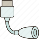 head, phone, jack, adapter, connector