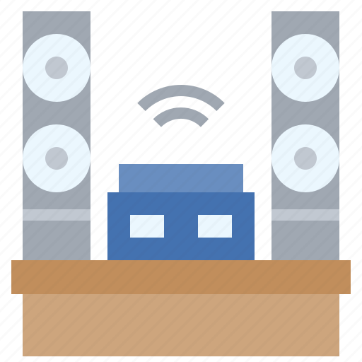 Electronics, home, leisure, speaker, speakers, theater icon - Download on Iconfinder