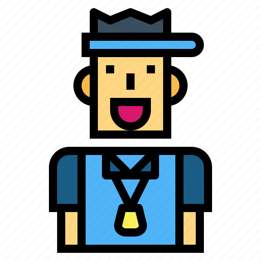 People, professions, referee, sports icon - Download on Iconfinder
