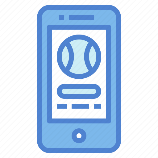 Mobile, phone, smartphone, technology, tennis icon - Download on Iconfinder