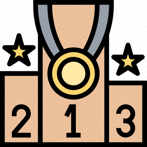 Medal, winner, ranking, competition, sport icon - Download on Iconfinder
