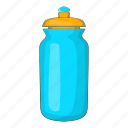 cartoon, clean, container, drink, flask, sign, water