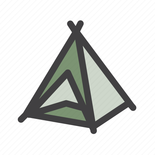 Tent, camp, trip, travel, hiking, adventure icon - Download on Iconfinder
