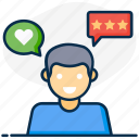 customer, feedback, opinion, review, shopping feedback, shopping ratings, star ranking