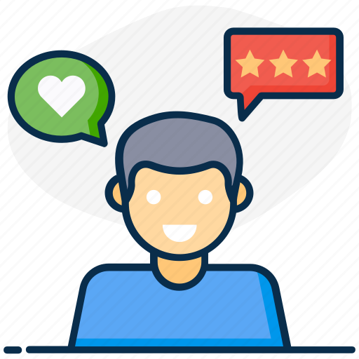 Customer, feedback, opinion, review, shopping feedback, shopping ratings, star ranking icon - Download on Iconfinder