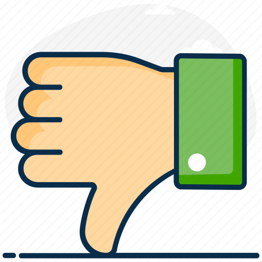 Dislike, down, emotion, negative impact, social dislike, thumbs, thumbs down icon - Download on Iconfinder