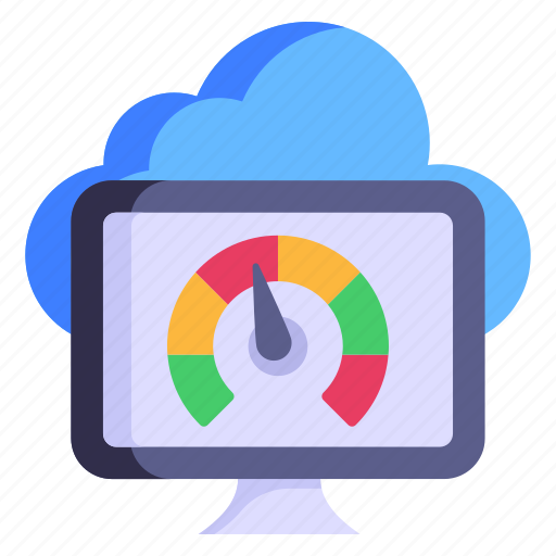 Cloud performance, storage testing, storage performance, cloud speed, system performance icon - Download on Iconfinder