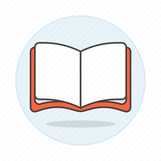 Blank, book, books, magazine, notebook, open, red icon - Download on Iconfinder