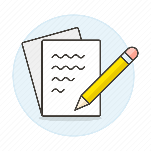 Eraser, papers, pencil, sheet, text, writing icon - Download on Iconfinder