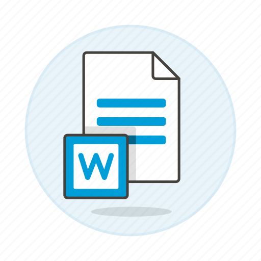 File, microsoft, text, files, document, word icon - Download on Iconfinder