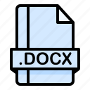 docx, file, file extension, file format, file type