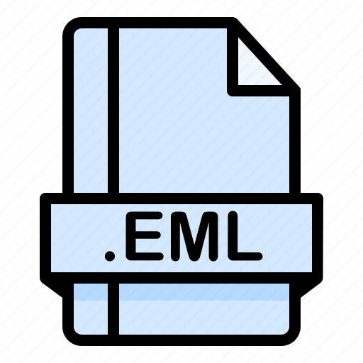 Eml, file, file extension, file format, file type icon - Download on Iconfinder