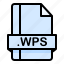 file, file extension, file format, file type, wps 