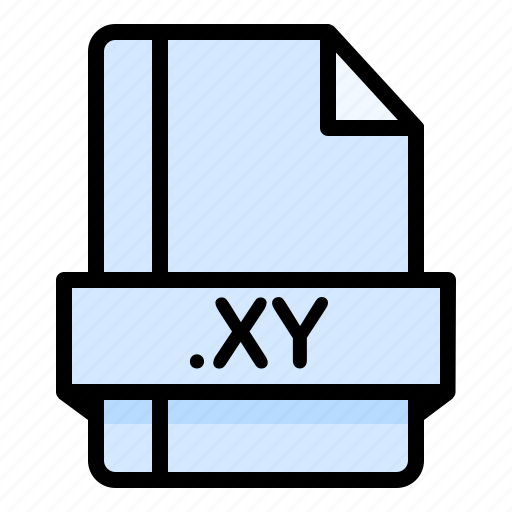 File, file extension, file format, file type, xy icon - Download on Iconfinder