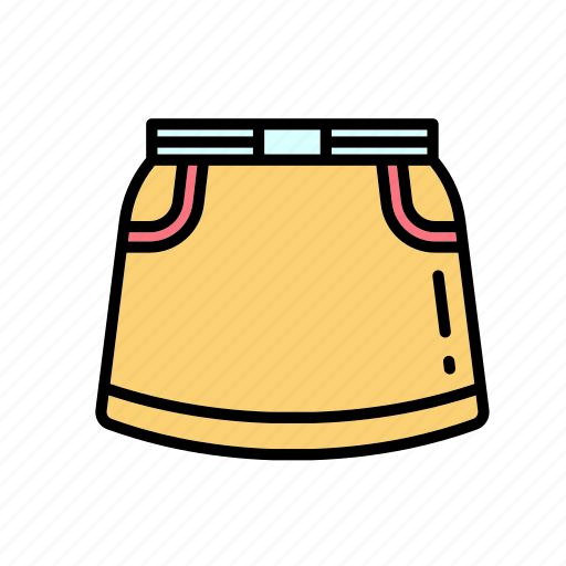 Clothes, clothing, fashion, skirt icon - Download on Iconfinder