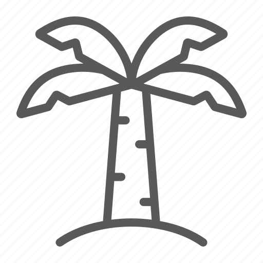 Island, nature, palm, plant, tree, tropical icon - Download on Iconfinder