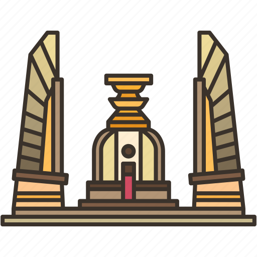 Democracy, monument, landmark, bangkok, thailand icon - Download on Iconfinder