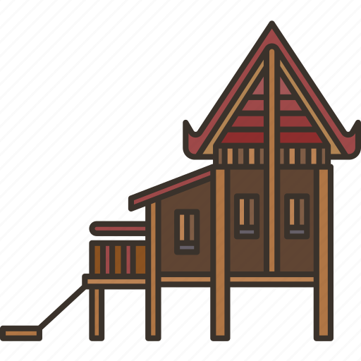 House, thai, design, architecture, traditional icon - Download on Iconfinder