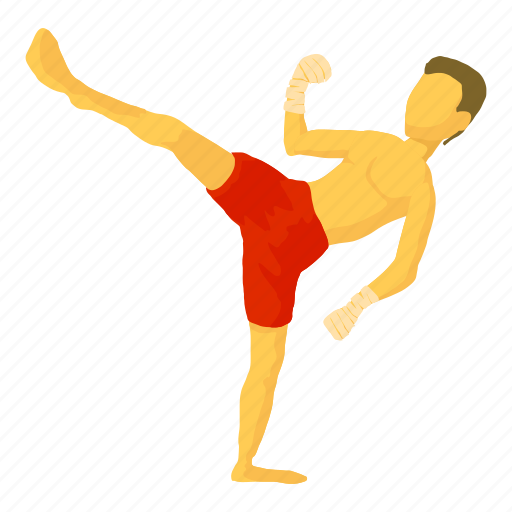 Belt, cartoon, judo, karate, kick, martial, training icon - Download on Iconfinder