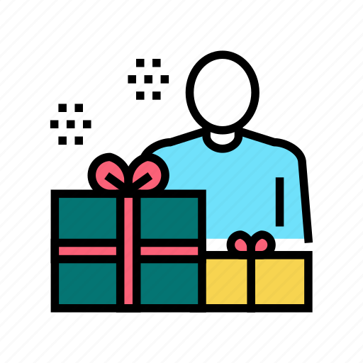 Thank, you, day, presents, holiday, human icon - Download on Iconfinder
