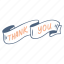 thank, you, lettering, thanks, word, greeting, handwritten, font, message