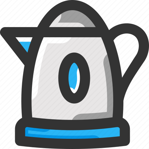 Fire, hot water, kettle icon - Download on Iconfinder