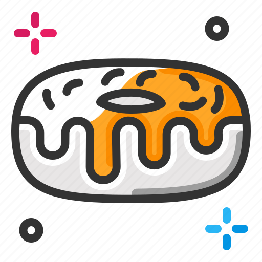 Donut, doughnut, food, snack, sweet icon - Download on Iconfinder