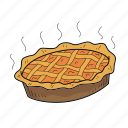 pie, food