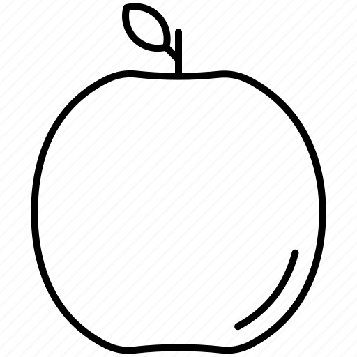 Apple fruit, fruit, fresh, vegetarian icon - Download on Iconfinder