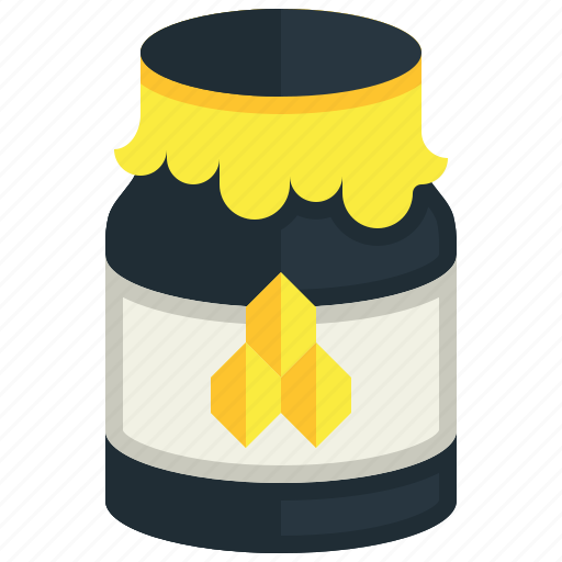 Honey, organic, food, bee, sweet icon - Download on Iconfinder