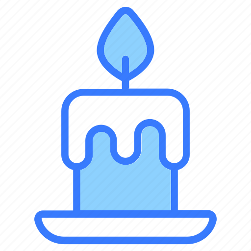 Candle, light, decoration, celebration, flame, fire, birthdaycandle icon - Download on Iconfinder
