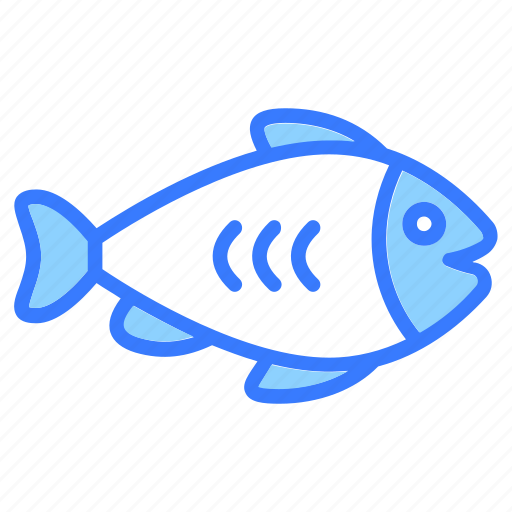Fish, sea, animal, fishing, water, healthy, meal icon - Download on Iconfinder