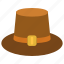 pilgrim, hat, pilgrim hat, holiday, thanksgiving, autumn 