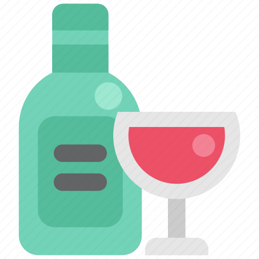 Alcohol, autumn, drink, glass, thanksgiving, wine icon - Download on Iconfinder