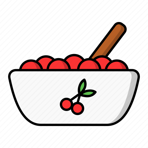 Cranberry, cranberry sauce, food, thanksgiving icon - Download on Iconfinder