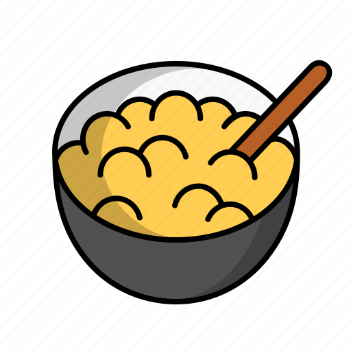 Food, mashed potatoes, potatoes, thanksgiving icon - Download on Iconfinder