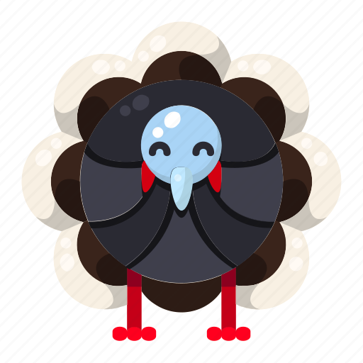 Bird, november, animal, fall, autumn, thanksgiving, turkey icon - Download on Iconfinder