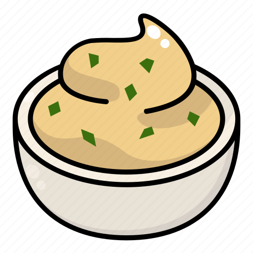 November, holiday, fall, autumn, mashed, thanksgiving, potato icon - Download on Iconfinder