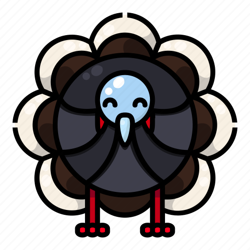 Bird, holiday, animal, autumn, thanksgiving, turkey icon - Download on Iconfinder
