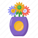 decorative vase, vase, flower vase, flower pot, floral vase