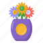 decorative vase, vase, flower vase, flower pot, floral vase 