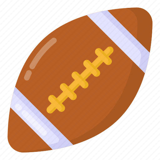 Rugby football, rugby, sport equipment, sport accessory, rugby ball icon - Download on Iconfinder