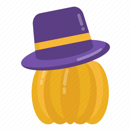 Thanksgiving pumpkin, thanksgiving pumpkin hat, pilgrim pumpkin, pumpkin, food icon - Download on Iconfinder